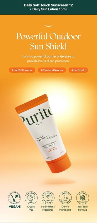 Purito Daily Soft Touch Sunscreen 60ml 1+1