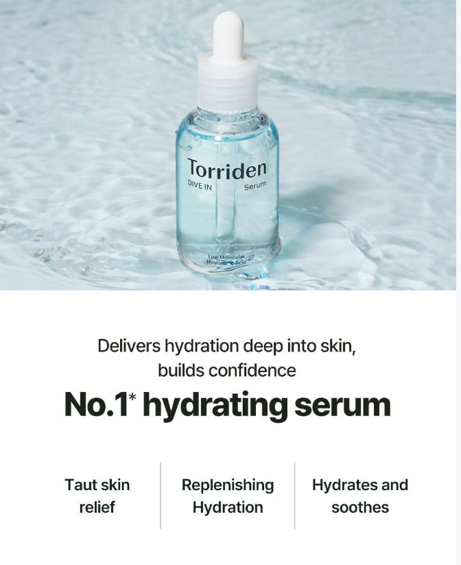 orriden DIVE-IN Low Molecular Hyaluronic Acid Serum 50ml Special Set (+ Multi Pads 10P)