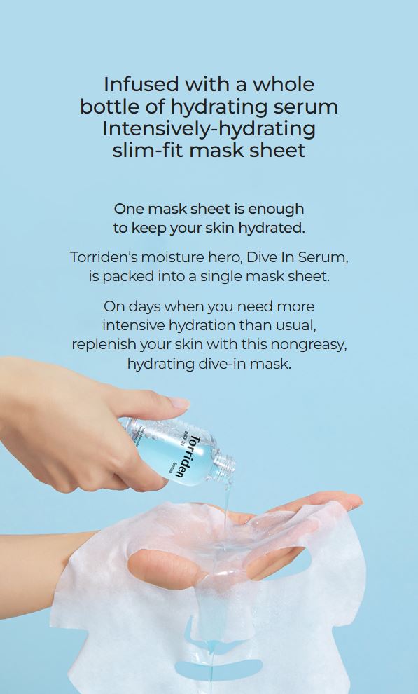 Torriden DIVE-IN Mask Pack