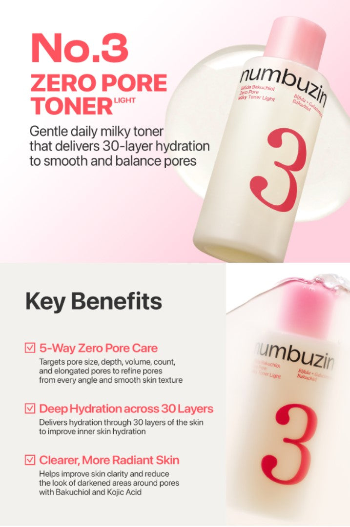 Numbuzin No.3 Essence Toner