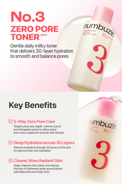Numbuzin No.3 Essence Toner