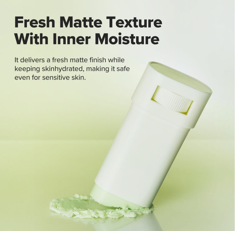 Matte Sun Stick : Mugwort + Camelia SPF50+ PA++++