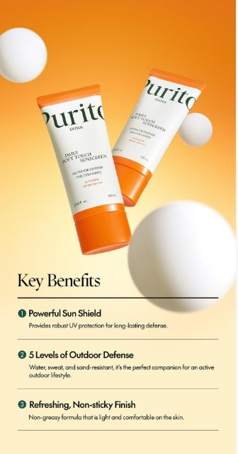 Purito Daily Soft Touch Sunscreen 60ml 1+1