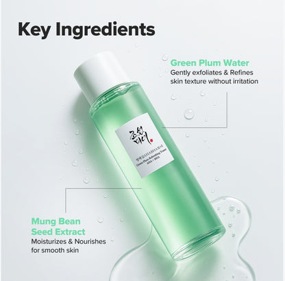 Green Plum Refreshing Toner : AHA + BHA 150ml
