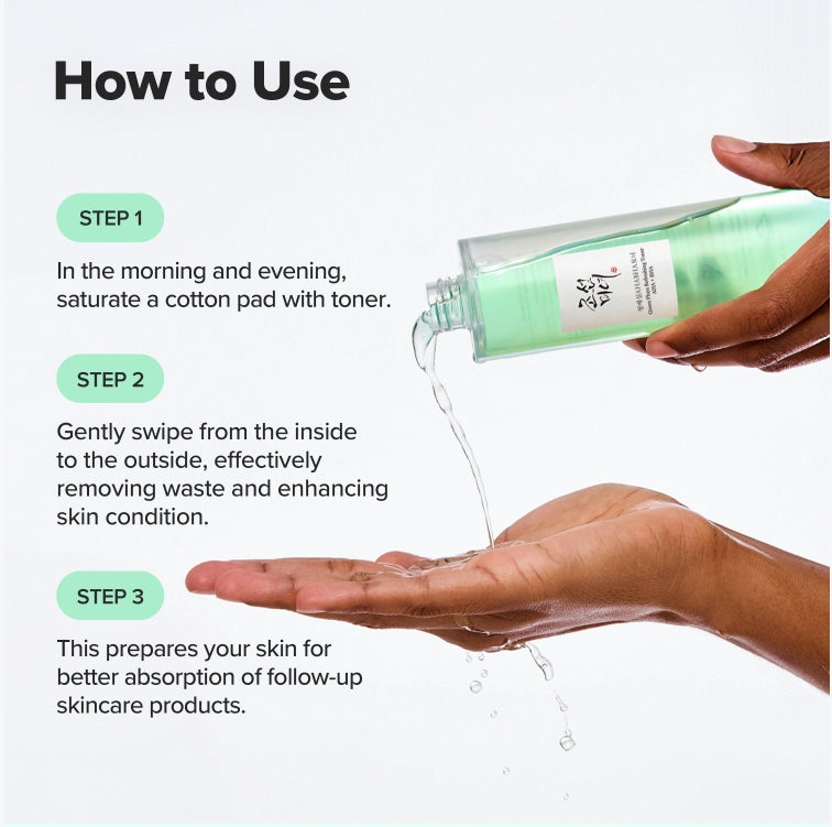 Green Plum Refreshing Toner : AHA + BHA 150ml