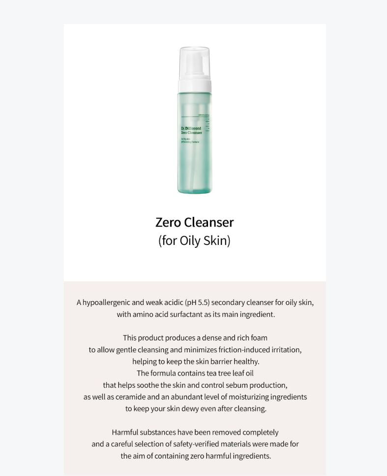 Dr.Different Zero Cleanser