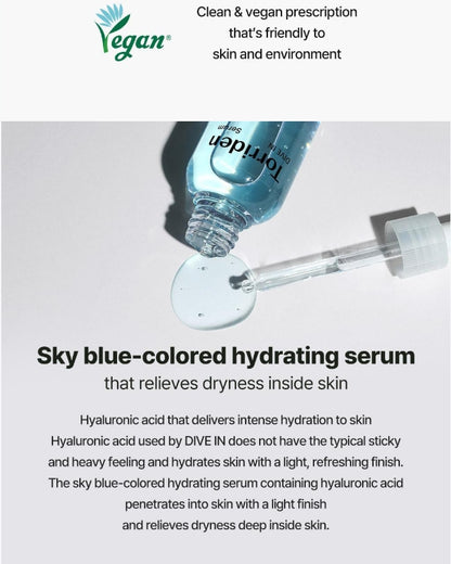 orriden DIVE-IN Low Molecular Hyaluronic Acid Serum 50ml Special Set (+ Multi Pads 10P)