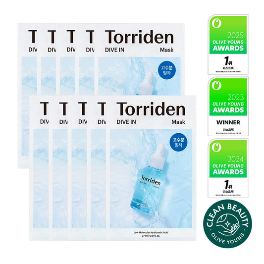Torriden DIVE-IN Mask Pack