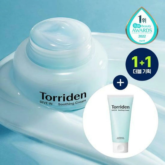 Torriden DIVE-IN Soothing Cream 100ml Double Pack