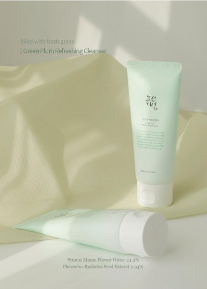 Beauty of Joseon Green Plum Cleanser 100ml | Gentle Korean Gel Cleanser