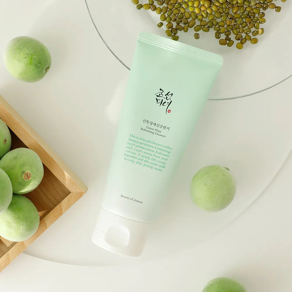Beauty of Joseon Green Plum Cleanser 100ml | Gentle Korean Gel Cleanser