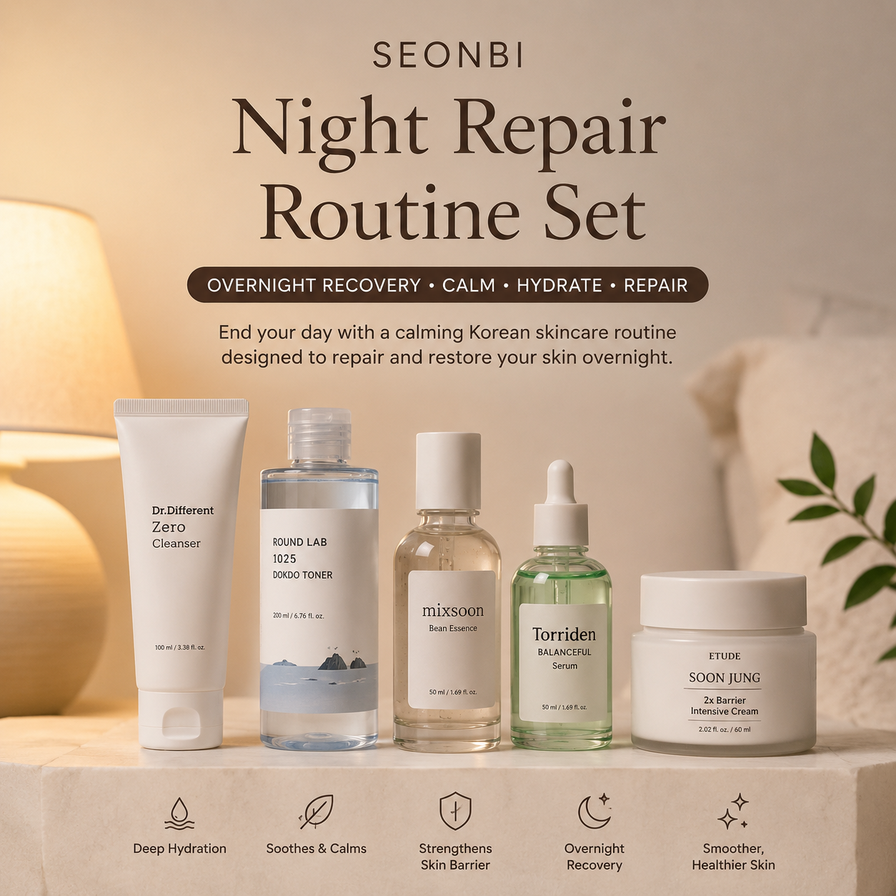 SEONBI Night Repair Routine Set
