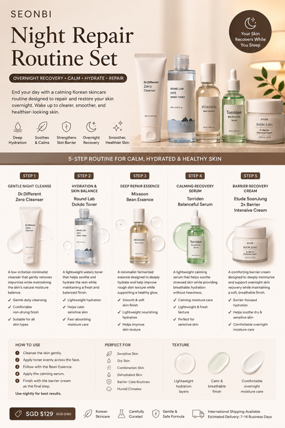 SEONBI Night Repair Routine Set