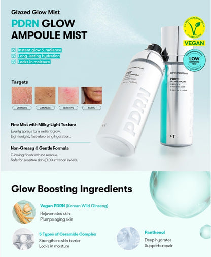 VT PDRN Glow Ampoule Mist 100ml